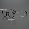 Vintage Titanium Glasses Frame Men High Quality Prescription Myopia Optical Eyeglasses Frame Male Women Luxury Brand Eyewear