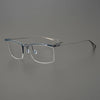 Vintage Titanium Glasses Frame Men Square Half Frame Prescription Myopia Optical Eyeglasses Frame Women Luxury Brand Eyewear