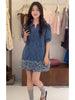 Plus Size Summer Fashionable New-Style Short-Sleeve Dress Fits 331 lb