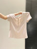 Plus Size Women's Summer Casual Design Short-Sleeve Relaxed Fit T-Shirt Fits 88-331 lb