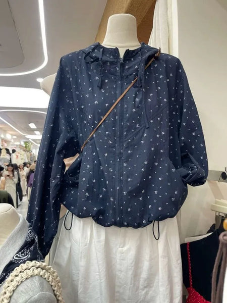 Plus Size Women's Summer Casual Floral Relaxed Fit Top Fits 88-331 lb