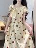 Plus Size Women's Beautiful New-Style Floral Dress Fits 331 lb