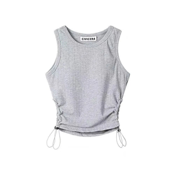 Women's Summer Vintage Design Sleeveless Vest Fits 220-331 lb