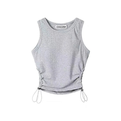 Women's Summer Vintage Design Sleeveless Vest Fits 220-331 lb
