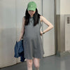 Plus Size Summer New-Style Casual Sleeveless Relaxed Fit Dress Fits 331 lb
