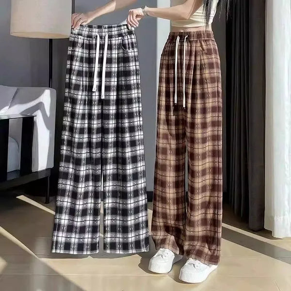 Plus Size Women's Summer New-Style Relaxed Fit Pants Fits 88-331 lb