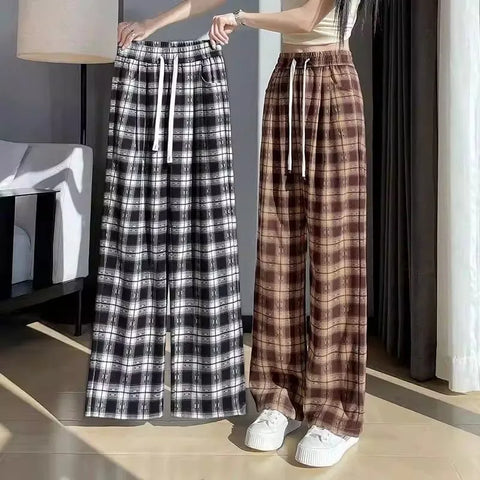 Plus Size Women's Summer New-Style Relaxed Fit Pants Fits 88-331 lb