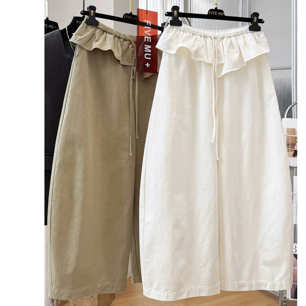 Plus Size Women's Spring Summer New-Style Casual Pants Fits 331 lb
