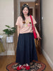 Plus Size Women's Summer New-Style Casual Printed Short-Sleeve Relaxed Fit T-Shirt Fits 331 lb