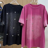 Plus Size Women's Summer Short-Sleeve Relaxed Fit T-Shirt Fits 331 lb