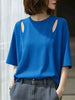 Plus Size Women's Summer New-Style Casual Short-Sleeve Relaxed Fit T-Shirt Fits 331 lb