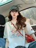 Plus Size Women's Summer Embroidered Printed Short-Sleeve Relaxed Fit T-Shirt