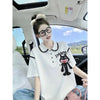 Plus Size Women's Summer Casual Short-Sleeve Relaxed Fit T-Shirt Fits 331 lb