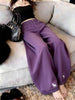 Plus Size Women's Summer New-Style Casual Design Relaxed Fit Pants Fits 331 lb