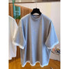 Plus Size Women's Summer Casual Short-Sleeve Relaxed Fit T-Shirt Fits 331 lb