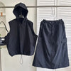 Plus Size Women's Summer Fashionable New-Style Relaxed Fit Two-Piece Set Fits 220-331 lb