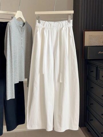 Plus Size Women's Spring Summer New-Style Pants Fits 331 lb