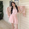 Plus Size Summer New-Style Two-Piece Set Fits 220-331 lb