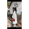 Plus Size Women's Casual Embroidered Long-Sleeve Relaxed Fit Dress Fits 331 lb