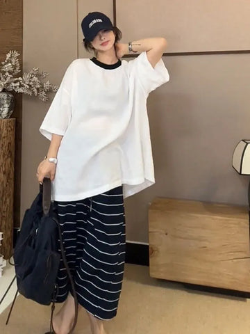 Plus Size New-Style Two-Piece Set Fits 331 lb