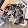 Plus Size Women's Summer Printed Pants Fits 88-331 lb