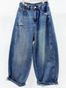 Plus Size Women's Casual Denim Relaxed Fit Pants Fits 331 lb