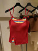 Plus Size Summer Design Patchwork Relaxed Fit Vest Fits 331 lb