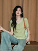 Plus Size Women's Summer French-Style New-Style Lace Patchwork Short-Sleeve Relaxed Fit T-Shirt Fits 331 lb