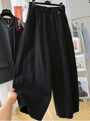 Plus Size Women's Spring Summer Casual Relaxed Fit Pants Fits 331 lb