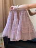 Plus Size Spring Summer French-Style Fashionable New-Style Patchwork Mesh Skirt Fits 331 lb
