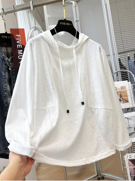 Plus Size Women's Long-Sleeve Sweatshirt Fits 331 lb