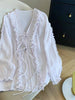 Plus Size Women's Summer New-Style Design Chiffon Puff-Sleeve Relaxed Fit Blouse Fits 331 lb