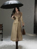 Wind-up Melbourne Integrated Vintage Suede Mid-length Down Jacket