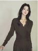 Elegant and alluring lace-trimmed camisole sweater a soft and gentle inner layer that exudes pure and sweet charm