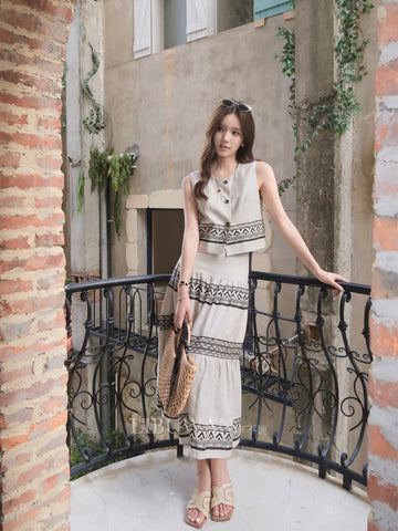 Minimalist Lyocell Linen Old Money Simple and Chic Elegant Set