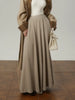 Women's Casual Elegance Half Skirt with British Style