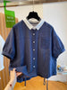 Plus Size Women's Summer New-Style Short-Sleeve Relaxed Fit Shirt Fits 331 lb