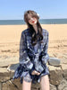 Plus Size Summer New-Style Long-Sleeve Two-Piece Set Fits 331 lb