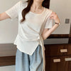 Plus Size Women's Summer New-Style Casual Short-Sleeve Relaxed Fit T-Shirt Fits 331 lb