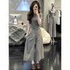 Plus Size Women's Summer Elegant Casual Two-Piece Set