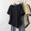 Plus Size Women's Summer Casual Short-Sleeve T-Shirt Fits 265 lb