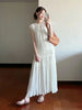 Plus Size Women's Elegant Casual Pleated Relaxed Fit Dress Fits 331 lb
