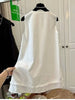 Plus Size Women's Summer French-Style Elegant Sleeveless Relaxed Fit Dress Fits 331 lb