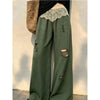 Plus Size Women's Vintage Casual Relaxed Fit Pants
