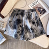Plus Size Women's Summer Printed Pants Fits 88-331 lb
