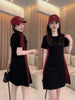 Plus Size Summer Fashionable New-Style Casual Short-Sleeve Dress Fits 331 lb