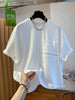 Plus Size Women's Summer New-Style Short-Sleeve Relaxed Fit T-Shirt Fits 331 lb