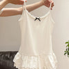 Plus Size Women's Summer Casual Lace Patchwork Vest Fits 88-331 lb
