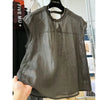 Plus Size Women's Summer Elegant New-Style Sleeveless Relaxed Fit Shirt Fits 331 lb