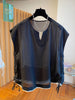 Plus Size Women's Summer New-Style Sleeveless Relaxed Fit Shirt Fits 331 lb